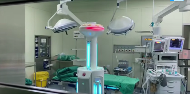 上海钛米向武汉医院输送数十台智能消毒机器人，可对医生和患者所在位置进行重点消毒！