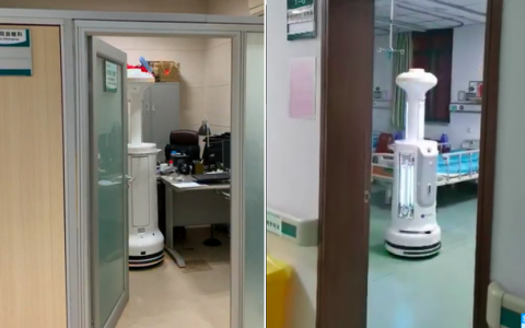 技术防疫中，机器人们的奥利给！