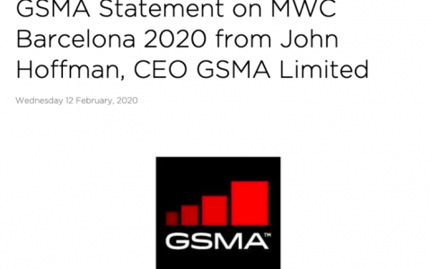 MWC取消2月24日在巴塞罗那举行的2020大会！