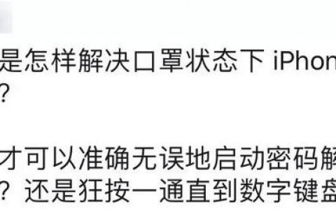 带有面部识别的口罩，靠谱吗？