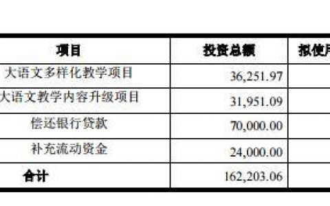 立思辰募集15.3亿资金用于大语文业务的布局建设！