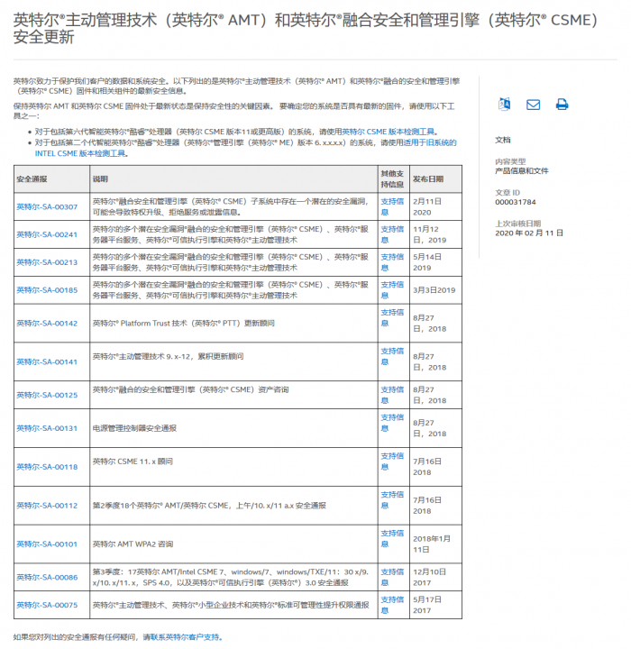 英特尔CPU最新漏洞无法修复，大量CPU需更换！