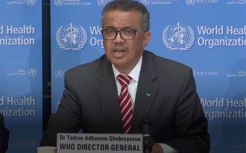 世界卫生组织（WHO）宣布新型冠状病毒肺炎为大流行病！