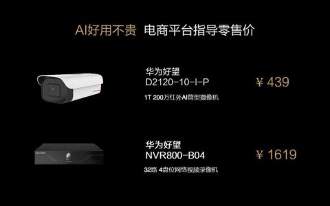 华为安防发布四大“新品”：争取2025年成为行业第一！