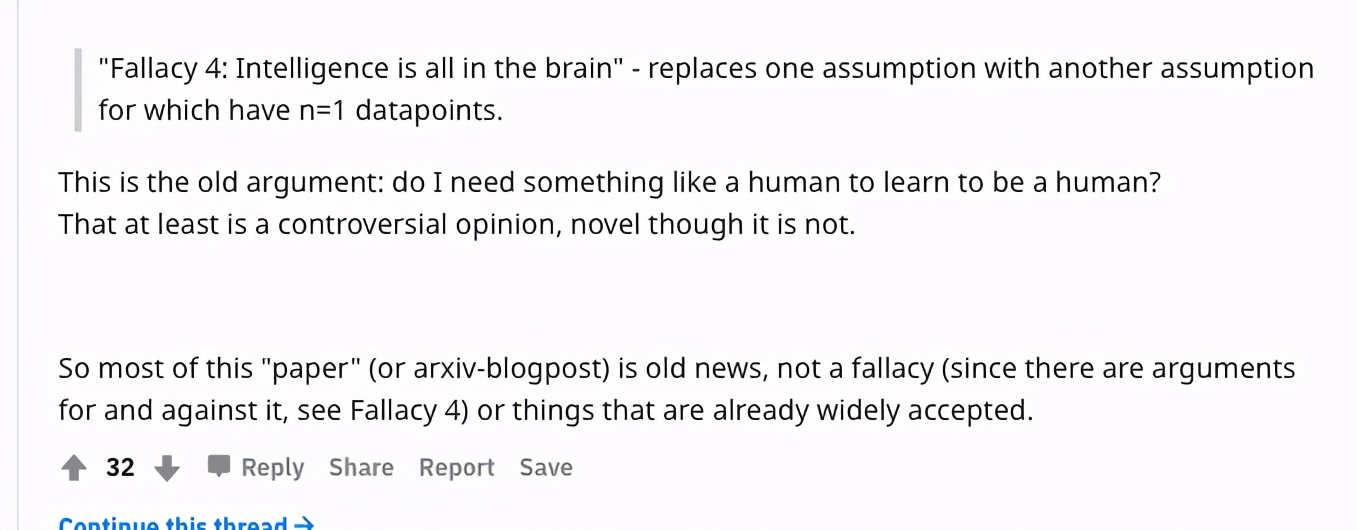 人工智能寒冬又到？美国教授arxiv发文批判AI，遭reddit网友狂喷