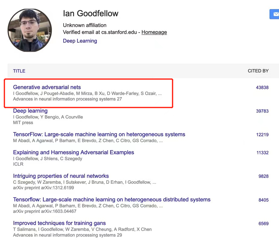Gan之父Ian Goodfellow从苹果辞职：我不想回办公室上班