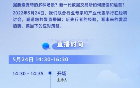 活动预告 | 数据市场的“变局临界点”要来了？