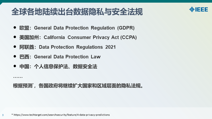 【IEEE何丹丹分享】从意识到技术—— IEEE助力隐私安全实践与人才培养