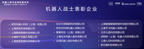 2022世界人工智能大会机器人技术应用创新论坛暨第四届长三角机器人产业创新大会顺利召开！