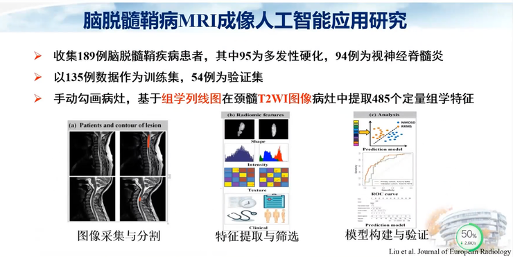 首都医科大学宣武医院副院长卢洁教授：AI在脑脱髓鞘病MRI中，有哪些应用？｜CMAI 2022