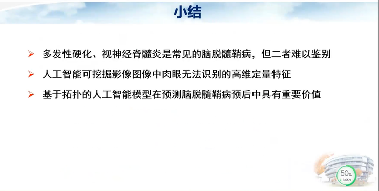 首都医科大学宣武医院副院长卢洁教授：AI在脑脱髓鞘病MRI中，有哪些应用？｜CMAI 2022