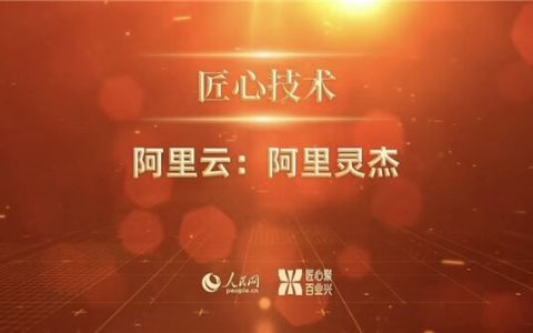 阿里灵杰获第十九届人民匠心技术奖