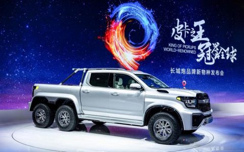 长城炮皮卡新能源化更进一步，发布6X6越野平台与2款山海炮混动车型