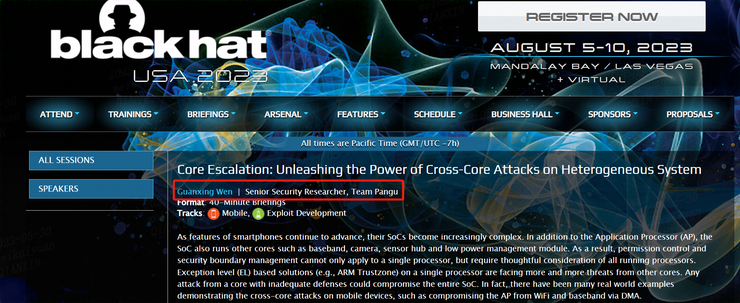 盘古实验室最新手机芯片安全研究成果入围“BlackHat USA 2023”
