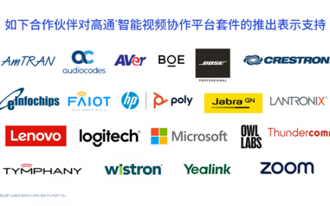 全新高通智能视频协作平台套件具备丰富AI特性，支持Android和Linux