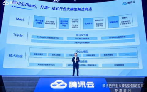 腾讯吴运声：腾讯云MaaS，打造一站式行业大模型精选商店