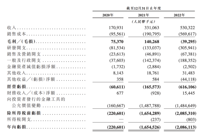 黑芝麻、速腾港股排队上市了：2022年，一个亏28亿元，一个亏21亿元