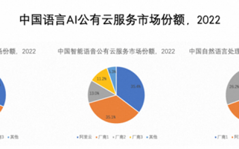 IDC报告：公有云服务厂商成AI市场最主流力量，阿里云语言AI市占率第一
