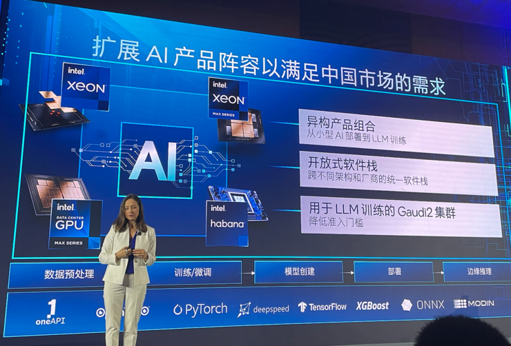 英特尔为中国公司定制了一张AI大模型「入场券」