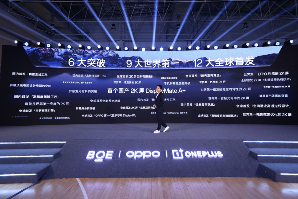 一加联合京东方推出全世界显示效果最好的屏幕：打破18项DisplayMate记录