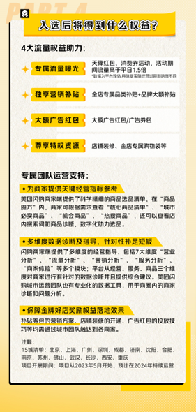 助力中小零售商即时零售经营提速 美团闪购在15城推“金牌好店”