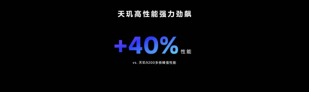 天玑9300全大核架构上演高能效魔法，性能猛增40%，功耗大降33%